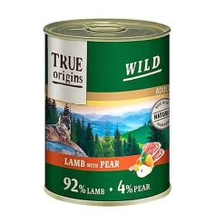 True Origins Wild - Pâtée à l'Agneau & Poire pour Chiens Adultes - 400G