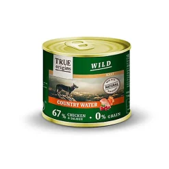 True Origins Wild - Pâtée au Poulet & Saumon pour Chiens Adultes - 400G