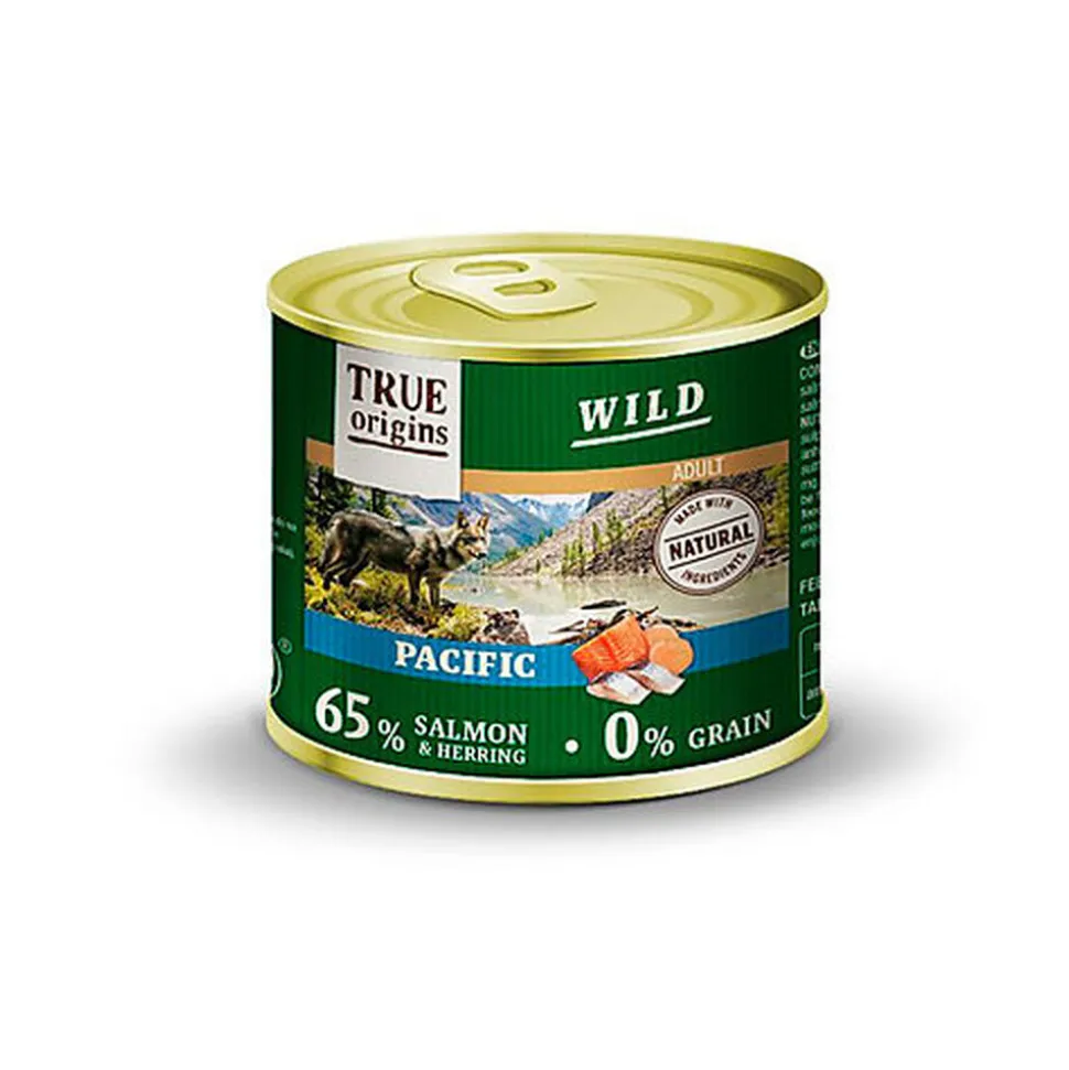 True Origins Wild - Pâtée au Saumon pour Chiens Adultes - 200G