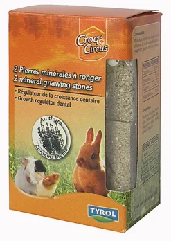 Tyrol - Pierre Minérales à Ronger Croq'Circus pour Rongeur - x2