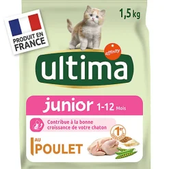 Ultima - Croquettes Chat Junior - 1,5 kg