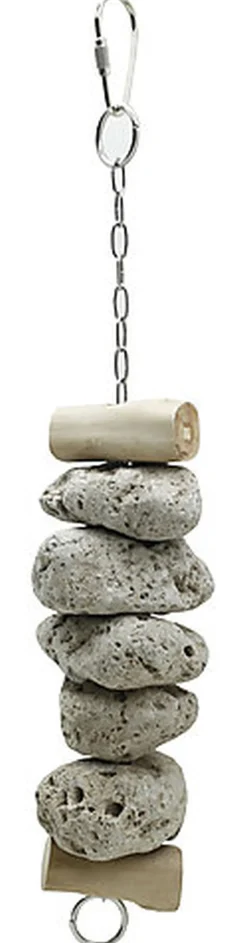 United Bird - Jouet à Suspendre Pierre Ponce pour Oiseaux