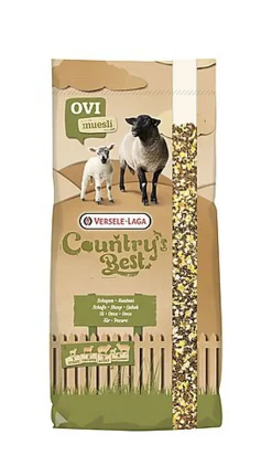 Versele Laga - Aliment Country's Best Ovimash 3 Muesli pour Moutons - 20Kg