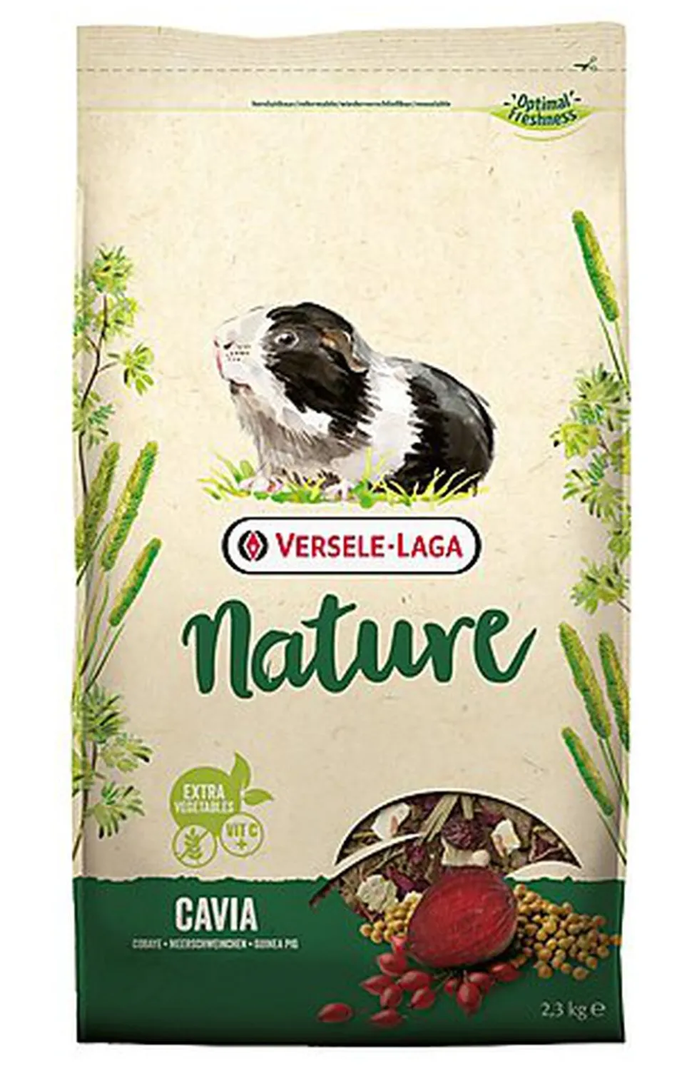 Versele Laga - Aliment NATURE Cavia pour Cochon d'Inde - 2,3Kg