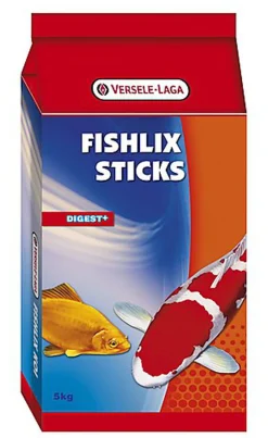 Versele Laga - Aliment Sticks Flottants Fishlix Multi Colour pour Poissons de Bassin - 5Kg