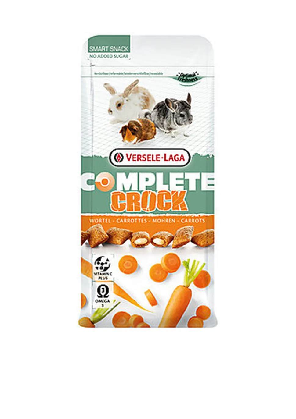 Versele Laga - Friandises Complete Crock à la Carotte pour Rongeur - 50g