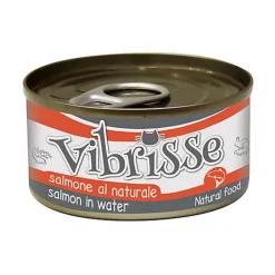 Vibrisse - Pâtée Natural Food au Saumon pour chats - 70g