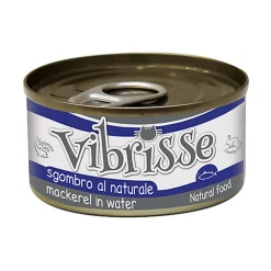 Vibrisse - Pâtée Natural Food au MAQUEREAU pour Chats -70g