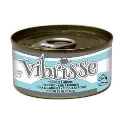 Vibrisse - Pâtée Natural Food Thon et Sardine pour chats - 70g