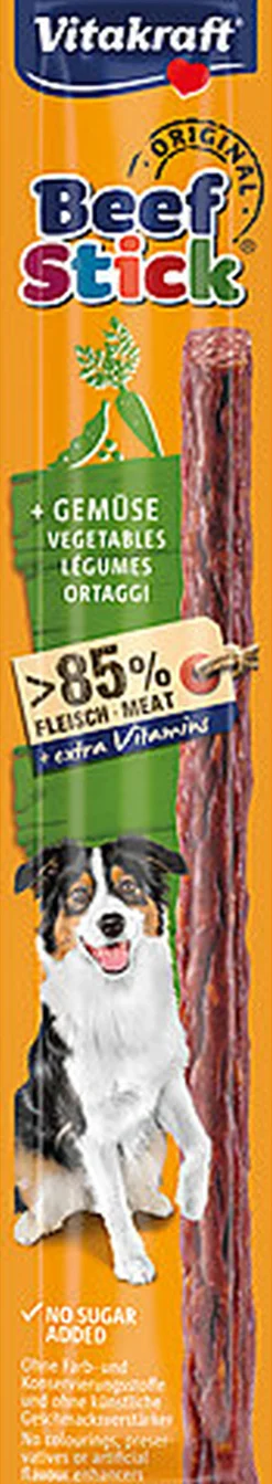 Vitakraft - Bâtonnet Beef-Stick Légumes pour Chien - 12g
