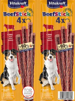 Vitakraft - Bâtonnets Beef-Stick Bœuf pour Chien - 4x12g