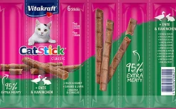 Vitakraft - Cat Stick canard et lapin - 6Pcs