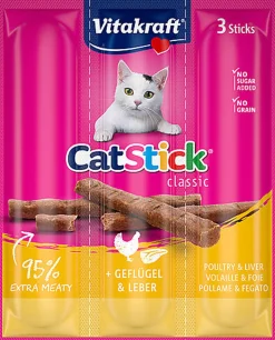 Vitakraft - Cat Stick Volaille et Foie pour Chat