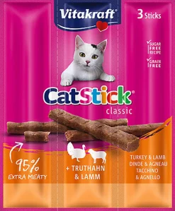 Vitakraft - Friandises Cat Stick Mini à la Dinde pour Chats - x3