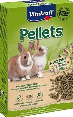 Vitakraft - Menu Complet Granulés pour Lapins Nains - 800g