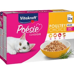 Vitakraft - Multipack Poésie Classique en Gelée à la Volaille - 12x85g