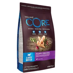 Wellness - Croquettes Large Breed Au Poulet Pour Chiens Puppy - 2,75Kg