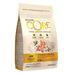 Wellness - Croquettes Sterilised Dinde et Poulet Pour Chats - 300g