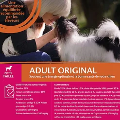 Wellness CORE - Croquettes Original Dinde et Poulet pour Chien de Petie race