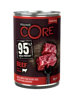 Wellness CORE - Repas Complet 95% de Bœuf pour Chien - 400g