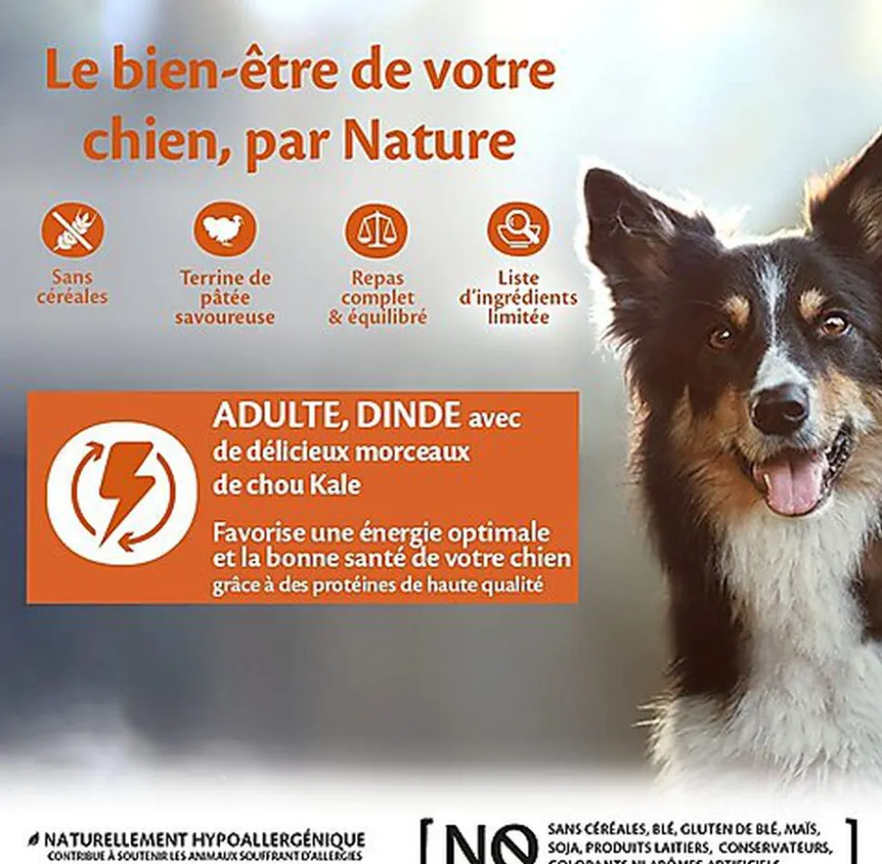 Wellness CORE - Repas Complet 95% de Dinde pour Chien - 400g