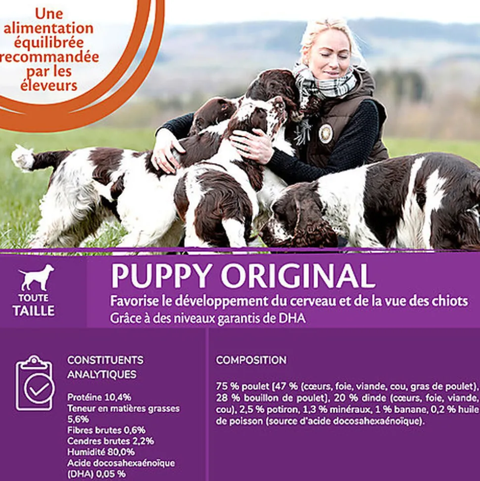 Wellness CORE - Repas Complet Puppy 95% de Poulet et Dinde pour Chiot - 400g