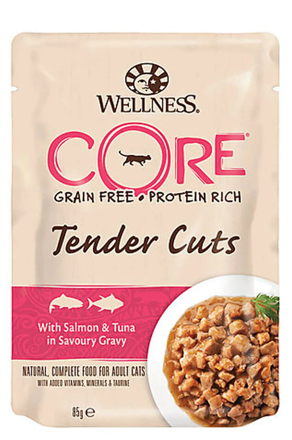 Wellness CORE - Repas Tenders Cuts au Thon pour Chat - 85g