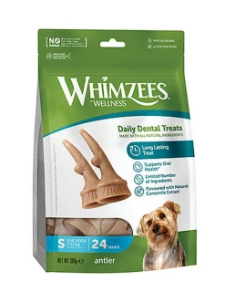 Whimzees - Sachet Antler  - S 24 Pcs