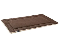 Wikopet - Tapis Cover Mat Beige et Marron pour Chiens