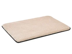 Wikopet - Tapis Plush Mat Beige pour Chiens