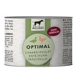 William's - Pâtée OPTIMAL au Canard et Poulet pour Chien