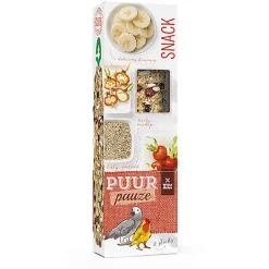 Witte Molen - Sticks Perroquet Banane & Eglantier - 140g