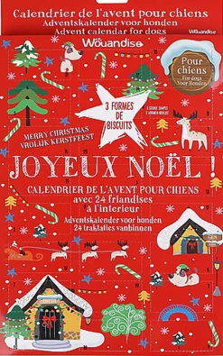 Wouandise - Calendrier de l'Avent pour Chien - 200g