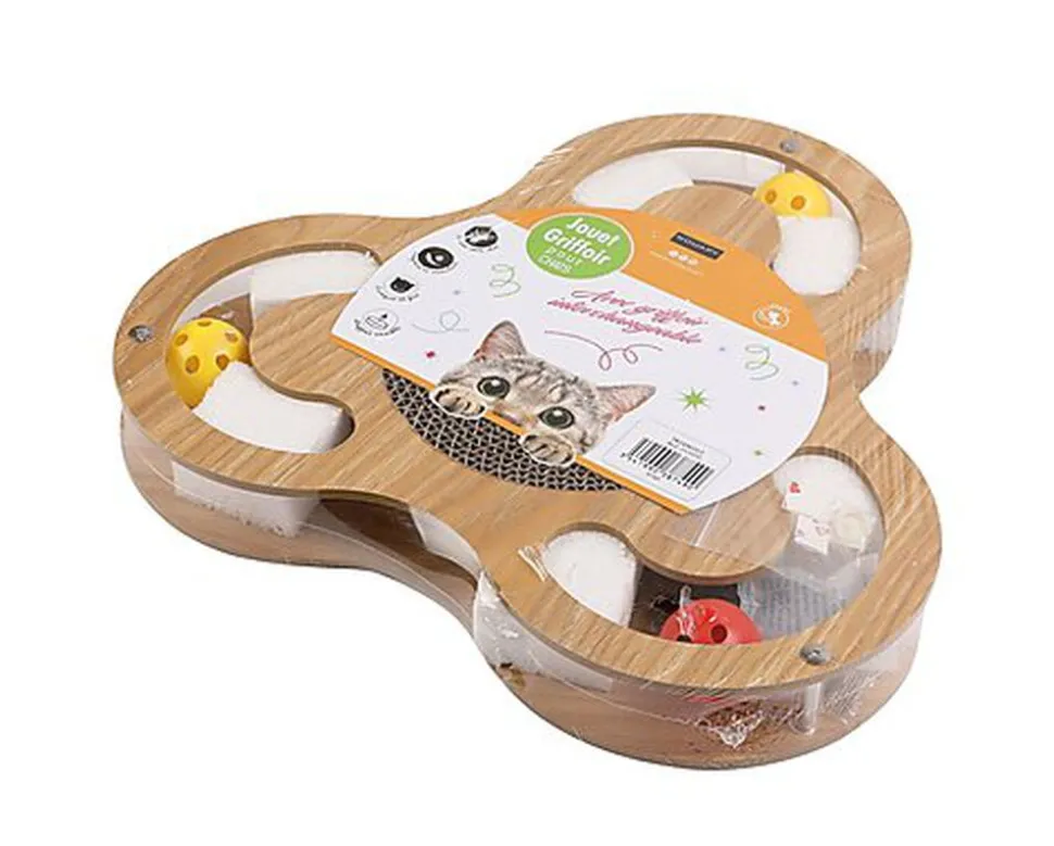 Wouapy - Aire de Jeux Triangulo pour Chat