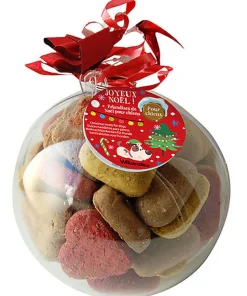 Wouapy - Boule Friandises Canibull Noël à la Viande pour Chien - 205g