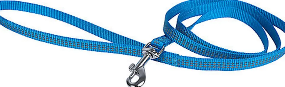 Wouapy - Harnais + Laisse Protect avec Grelot pour Chat Bleu