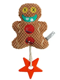 Wouapy - Jouet Dingos Biscuit avec Sabot pour Chien - 24,5cm