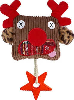 Wouapy - Jouet Dingos Renne avec Sabot pour Chien - 25cm