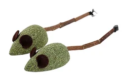 Wouapy - Jouet Souris en Duo HC M pour Chats - x2