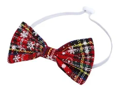 Wouapy - Noeud Papillon Noël pour Chien et Chat - 11 x 5,5cm