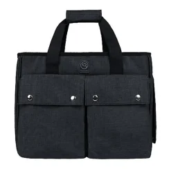 Wouapy - Sac Baroudeur Noir pour Chiens - 40x21x30cm