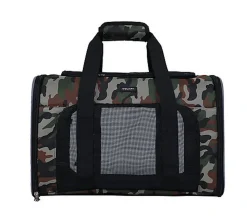 Wouapy - Sac de Transport Détente Camouflage pour Chien - 45x25x28cm