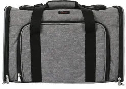 Wouapy - Sac de Transport Camping pour Chiens - Gris