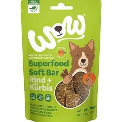 Wow - Friandises Barre Superfood Bœuf Citrouille pour Chiens - 150g