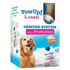 Yowup - Yaourt  L.Casei à la Dinde pour Chiens - 3x115g