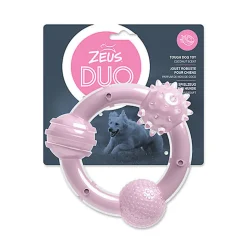 Zeus Duo Tri-anneau Lilas noix de coco - 15 cm
