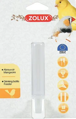 Zolux - Abreuvoir 2 en1 pour Oiseaux à Bec droit - 30ml