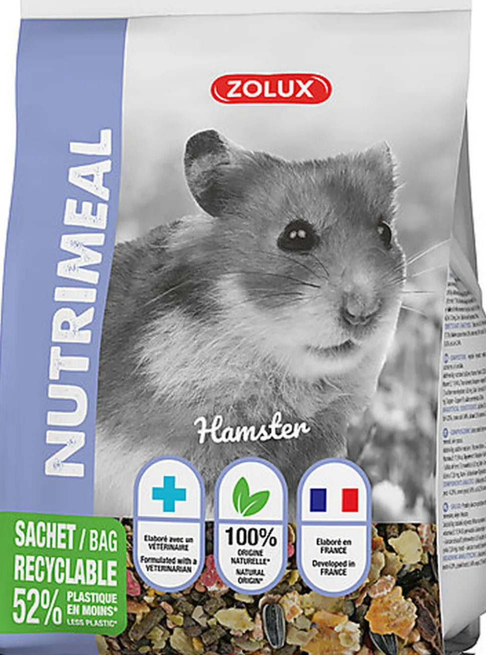 Zolux - Aliment Composé Nutrimeal pour Hamster - 600g