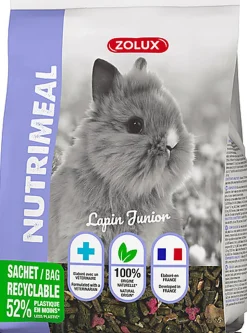 Zolux - Aliment Composé Nutrimeal pour Lapin Junior - 800g