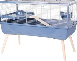Zolux - Cage CAV Neolife Bleu pour Cochons d'Inde - 100cm